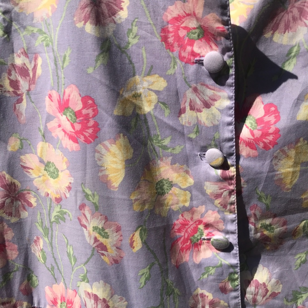 Vintage Laura Ashley Floral Jumpsuit - Picture 5 of 8